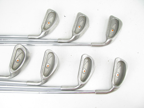 Ping Eye2 ORANGE DOT Iron Set 3-8+SW+LW Steel Stiff -1/4"