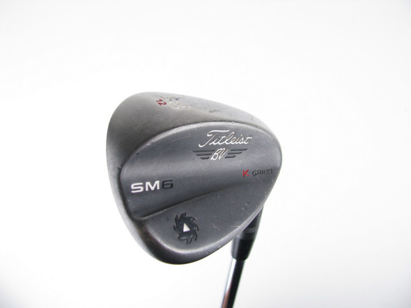 Titleist Vokey SM6 Lob Wedge 58 degree 58-12 K Grind Steel Wedge