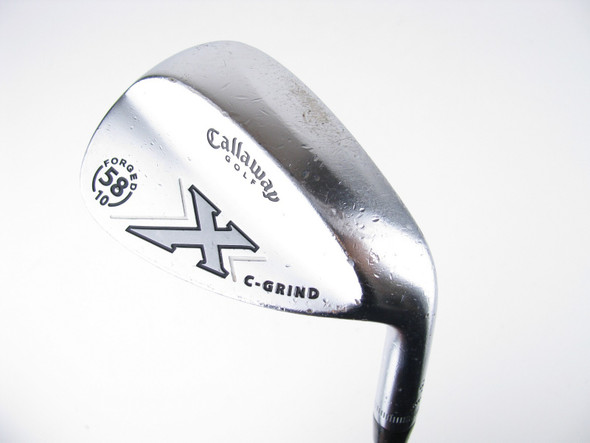 Callaway X Forged Lob Wedge 58 degree 58-10 C Grind Steel Wedge