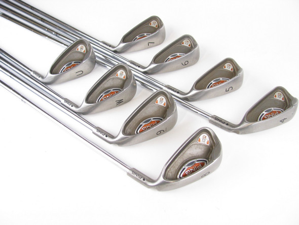 Ping G10 BLACK DOT Iron Set 4-PW+GW Steel AWT Regular