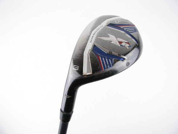 LEFT HAND Callaway XR #3 Hybrid 19 degree Graphite Project X 58g Stiff