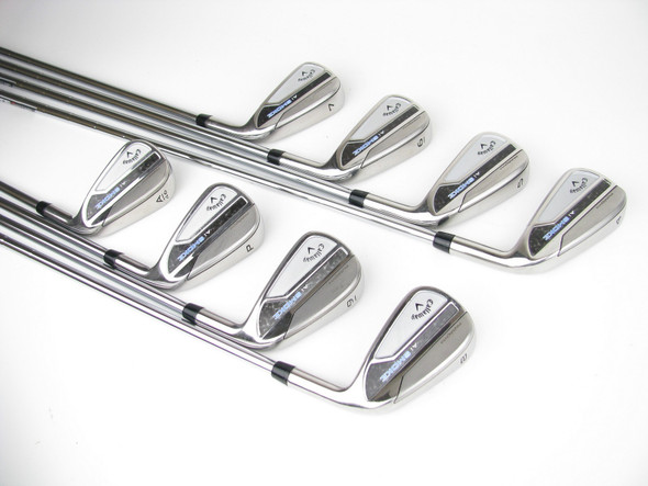 Callaway Paradym Ai Smoke Iron Set 4-PW+GW Steel Elevate MPH 95 Regular +1/4"