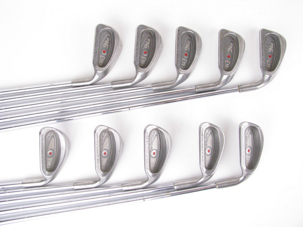Ping Eye2 RED DOT Iron Set 2-PW+SW Steel ZZ-Lite Stiff +1/4" - 070726
