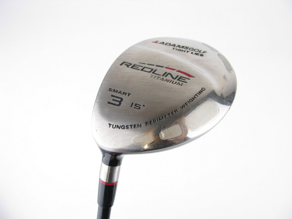 LEFT HAND Adams Tight Lies Redline Titanium Smart 3 Wood 15* Graphite Fujikura