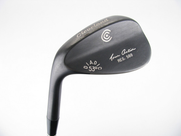 LEFT HAND Cleveland Tour Action Reg. 588 DIADIC GW 53* Dynamic Gold Steel Stiff