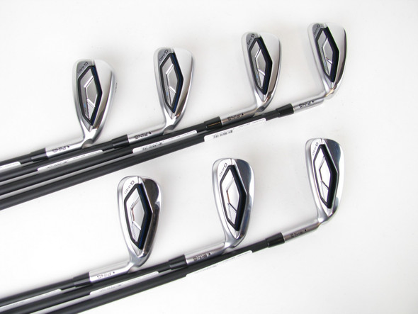 NEW Ping G440 BLACK DOT Iron Set 5-PW+GW Graphite Alta CB SR Senior +1/2"
