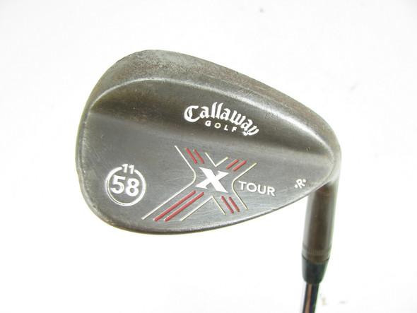 Callaway X Tour Lob Wedge 58 degree 58-11 Steel Project X Flighted 6.0 Stiff