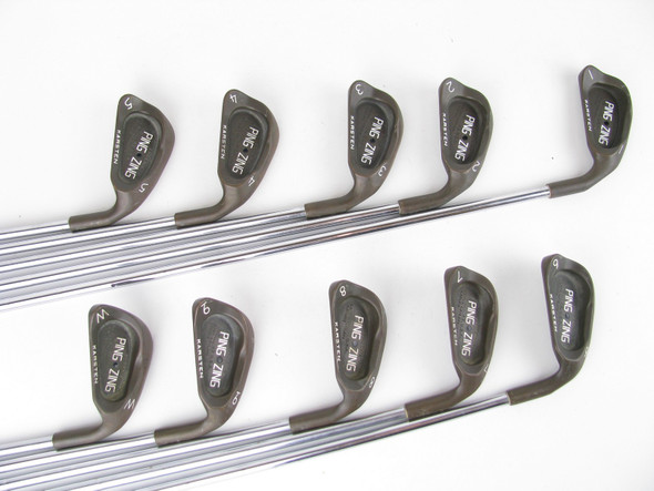 Ping Zing BeCu Copper BLACK DOT Iron Set 1-PW Steel JZ Stiff