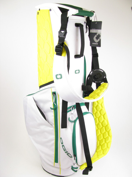 NEW OGIO Fuse Stand Bag '26 Stand Golf Bag White/Green 4 Dividers