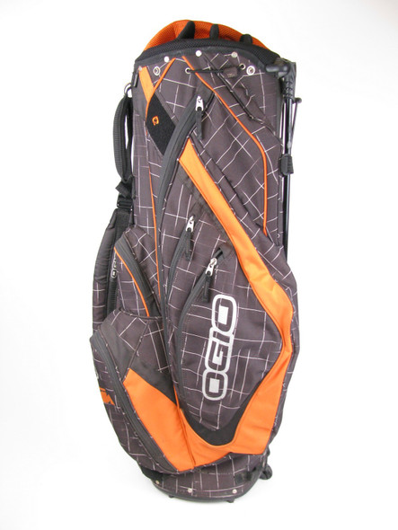 Ogio Shredder Stand Golf Bag Black/Orange 8 Dividers