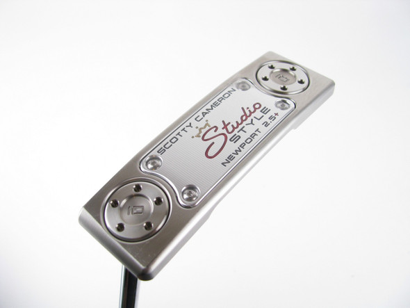 LEFT HAND NEW  Scotty Cameron Titleist 2025 Studio Style Newport 2.5+ Putter 35"