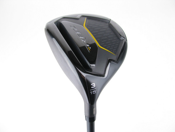 LEFT HAND TaylorMade RBZ Rocketballz Black 3 Wood 15* Rocketfuel 55 Regular