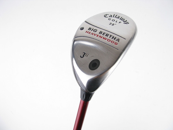 Callaway Big Bertha Heavenwood #3 Hybrid 20 degree Graphite RCH 75 Regular