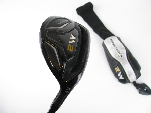 TaylorMade M2 #3 Hybrid 19 degree Graphite REAX 55 Senior +HC