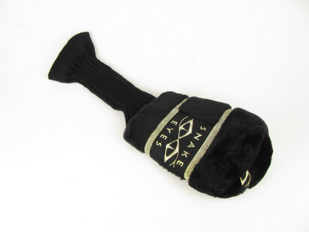 Snake Eyes Golf Driver Headcover BLACK