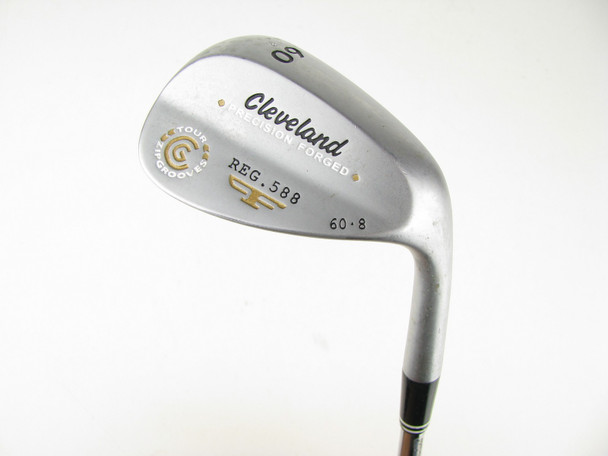 Cleveland 588 Forged Satin Chrome Lob Wedge