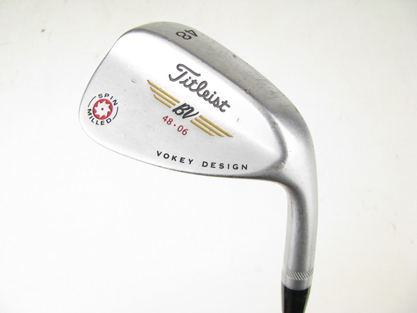 Titleist Vokey Spin Milled Tour Chrome 48 degree Wedge