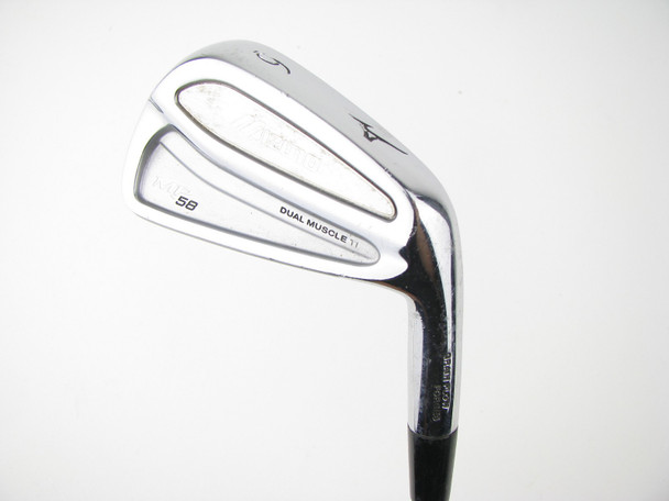 Mizuno MP-58 Forged 6 iron w/ Steel Dynamic Gold S300 Stiff