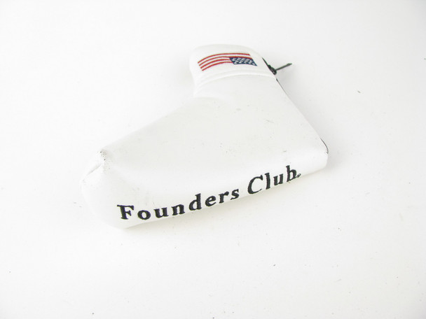Founders Club USA Putter Headcover WHITE