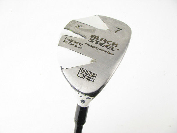 Master Grip Black Steel Fairway 7 wood