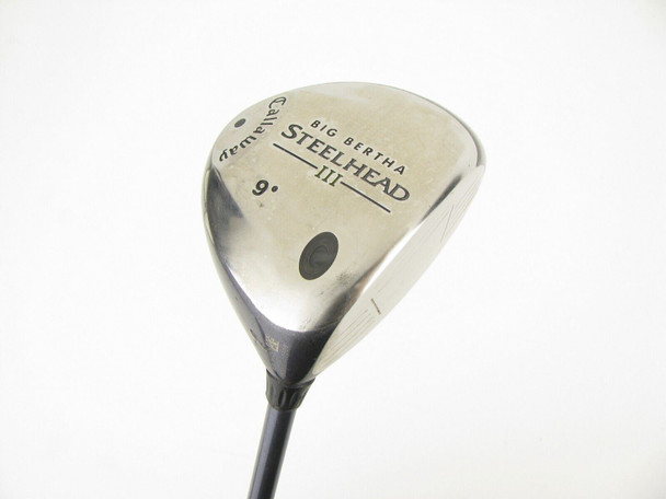 Callaway Big Bertha Steelhead III Driver 9 degree with