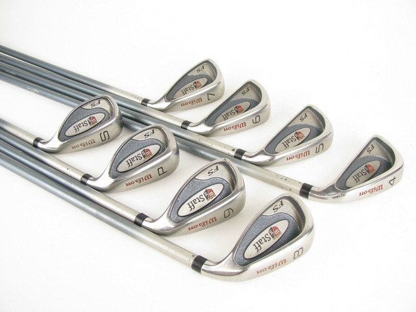 LADIES Wilson Staff FS iron set 4-PW+SW