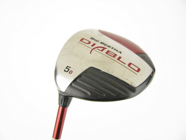 LEFT HAND Callaway Big Bertha Diablo Fairway 5 wood DRAW