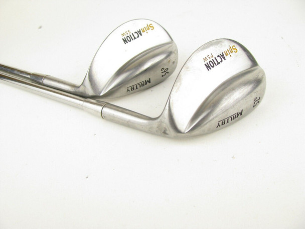 Set of 2 Maltby Spin Action SSW Gap and Sand Wedge