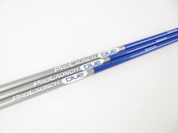 Set of 3 Grafalloy ProLaunch Blue Stiff Shafts