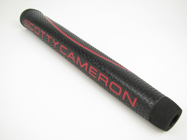 Scotty Cameron Titleist LARGE Matador (Black with Red Letters) Putter Grip