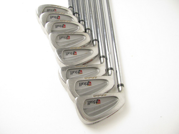 LEFT HAND Wilson Staff R. Mendralla iron set 3-PW