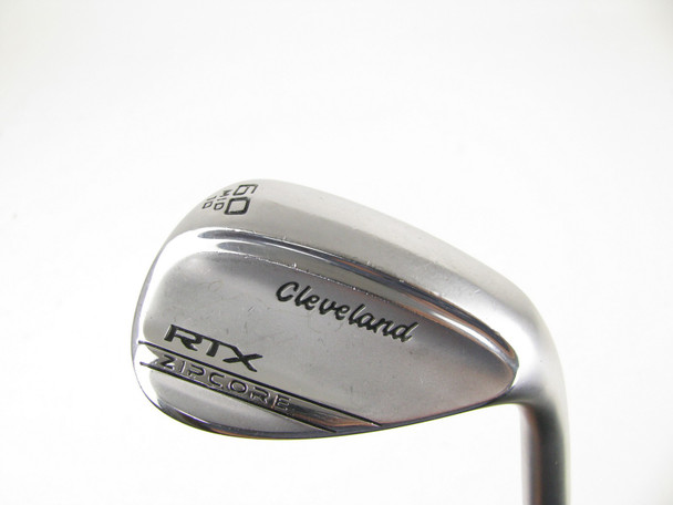 Cleveland RTX Zipcore Lob Wedge 60 degree 60-10 with Steel Tour