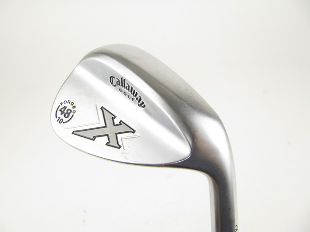 Callaway X-Forged White Chrome 48 degree 48-10 with Steel Wedge