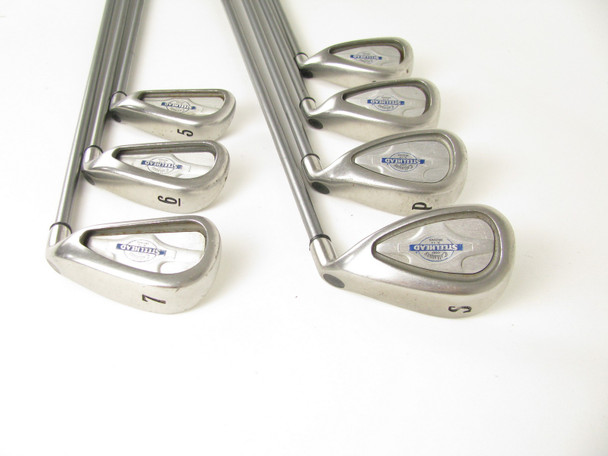 Callaway Steelhead X-14 iron set 5-PW+SW with Graphite
