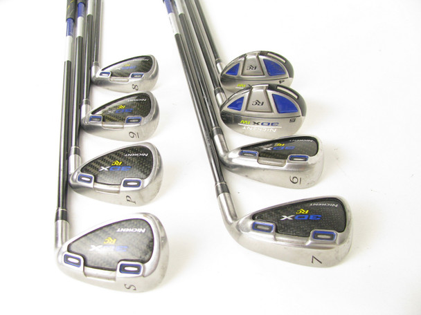 Nickent 3DX RC iron set 4h,5h,6-PW+SW