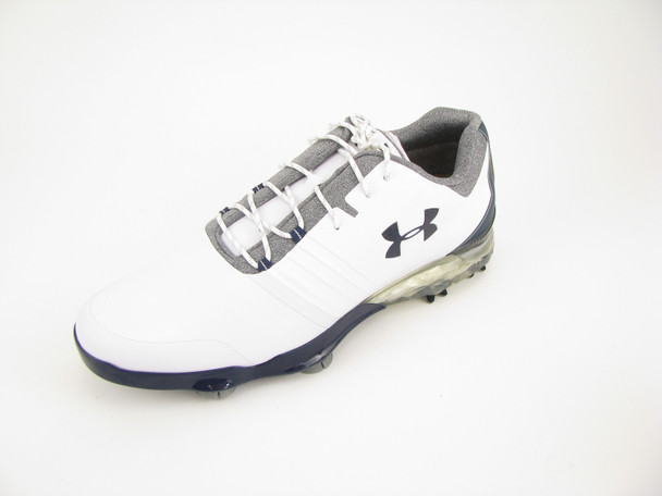 Under Armour Men's Match Play Golf Shoes 3019893-104 White Size 10.5