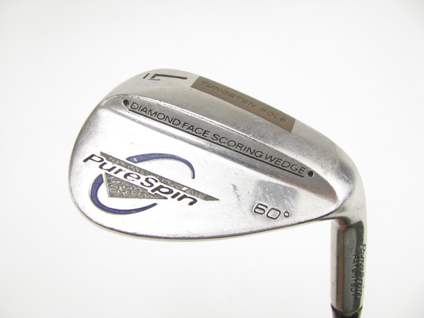 Purespin Tungsten Sole L1 Lob Wedge 60 degree