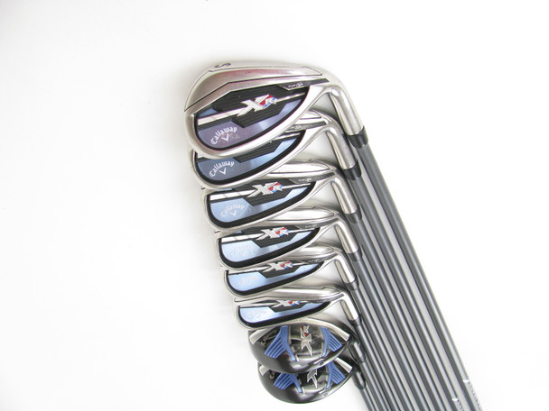 LADIES Callaway XR Combo set 6-PW+4H+5H