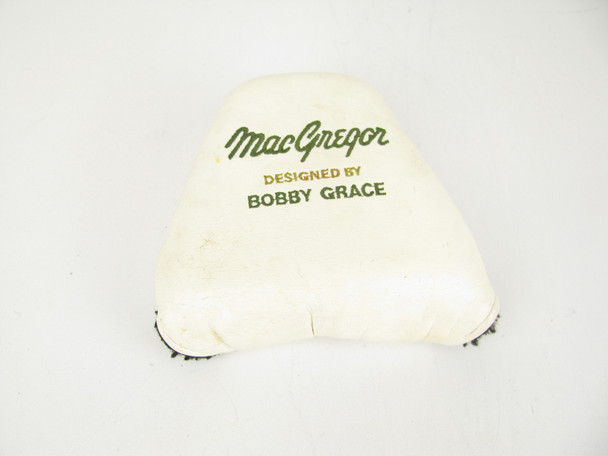 Macgregor V-Foil Putter Headcover by Bobby Grace WHITE