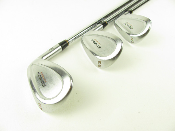 Set of 3 Edison Forged Wedge 49, 53 and 59 degree