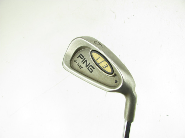 Ping i3 O-Size BLACK DOT 6 iron with Steel Reg