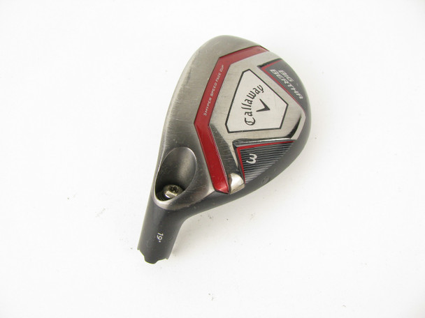 LEFT HAND Callaway Big Bertha 2015 Hybrid #3 19 degree HEAD ONLY