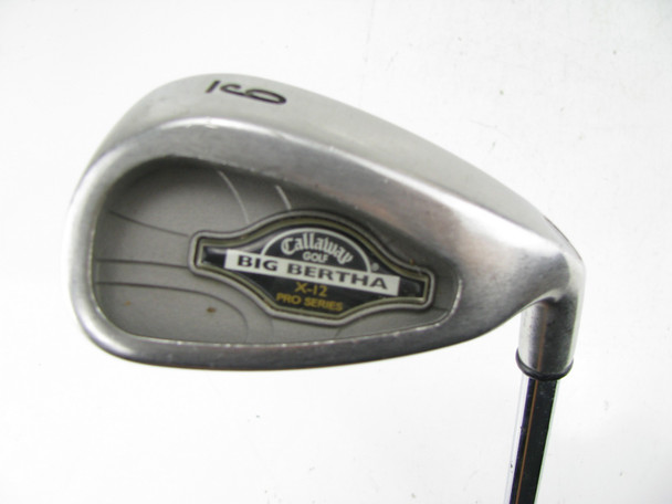 Callaway Big Bertha X-12 Pro Series 9 Iron Steel Stiff #O84