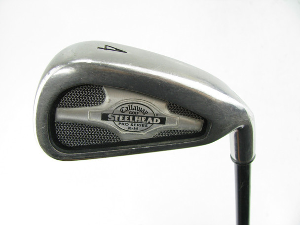Callaway Steelhead X-14 Pro Series 4 Iron Graphite Stiff