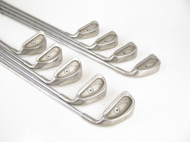 Ping Eye 2 BLACK DOT Iron Set 3-PW+SW with ZZ-Lite Steel Stiff -1/4"