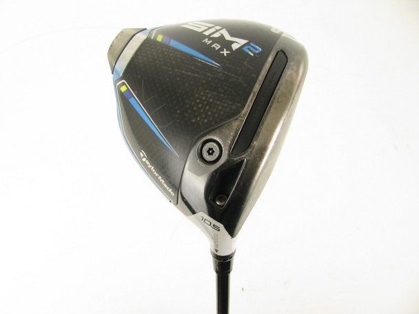 TaylorMade SIM2 Max Driver 10.5 degree with Hzrdus RDX Smoke 60g Stiff