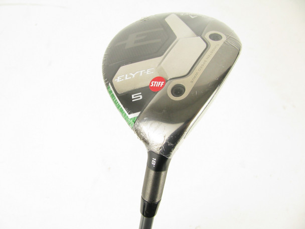 NEW Callaway Elyte 5 Wood 18 degree with Denali 70g Stiff +HC