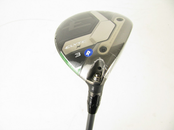 NEW Callaway Elyte X 3 Wood 15 degree with Denali 60g Regular +HC