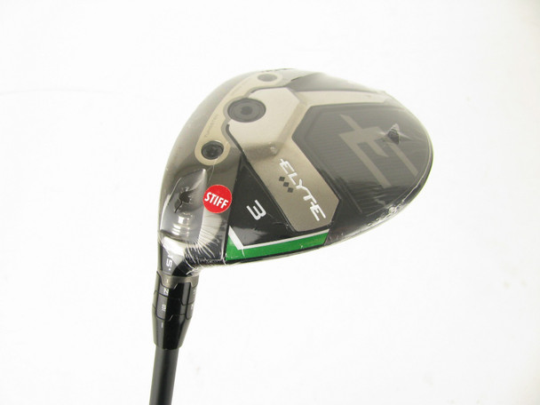 LEFT HAND NEW Callaway Elyte Triple Diamond 3 Wood 15 degree +HC