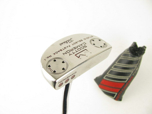 Scotty Cameron Titleist Studio Select Fastback No. 1 Putter 33" +HC